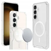 1 to 3 Ovitek Nillkin Nature Pro Za Samsung Galaxy S24+ Magnetni Obroč Z Zaščito