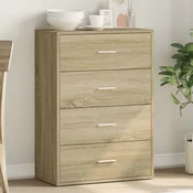 Vidaxl vidaXL Omarica, hrast sonoma, 60x31x84 cm, material na osnovi lesa