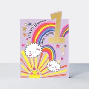 Rachel Ellen Cestitka za 1. rodendan devojcice Duga