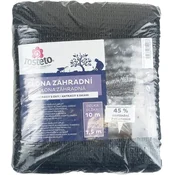 Vrtna mreža 45% Rosteto - 10x1,5 m antracit z očesi