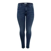 ONLY CARMAKOMA Augusta Kavbojke 747045 Modra