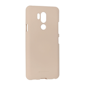 Goospery soft feeling silikonski ovitek za LG G7 ThinQ - bež
