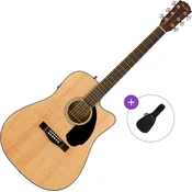 Fender CD-60SCE Basic SET Natural Elektro-akusticna dreadnought