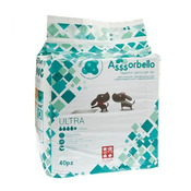 Pelene - prostirke za pse - ULTRA ASSORBELLO - sa hloroheksidinom 60x60 (50kom)