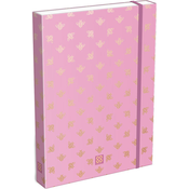 Kutija s elasticnom trakom Lizzy Card Cornell Pink Bee - A4