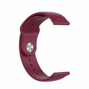BStrap Garmin Vivoactive 4s Silicone pašček, Vine Red