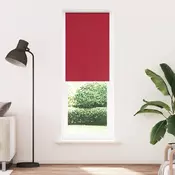 Rolo zavjesa Blackout crvena 80x230 cm Širina tkanine 75,7 cm