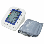 SilverCloud MB23 elektronski ročni sfigmomanometer z LCD zaslonom, glasovno opozorilo, prikaz srčnega utripa, rokav 22-36 cm