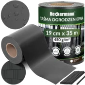 shumee Heckermann trak za ograjo 19 cm x 35 m - temno siv