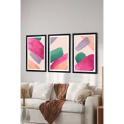 WALLXPERT Set 3 dekorativne slike Artsycllct32