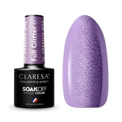CLARESA hibridni lak za nohte s polnimi bleščicami 6-5 g