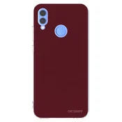 Silikonski prozorni ovitek za Honor 10 Lite - Burgundy red