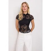 Trendyol Bluza TWOSS26BZ01023 črna