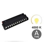 LED linearni reflektor 4000K nevtralno nastavljiv 18W tip A za magnetne tirnice SMART TRACK 48VDC