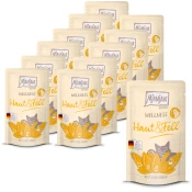 Mjamjam Mačja hrana Wellness - Skin and Fur - piščanec - 12 x 125 g