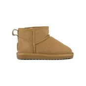 Colors of California Short winter boot in suede Kostanjeva