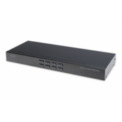 Digitus DS-23200-2 KVM switch Rack mounting Black