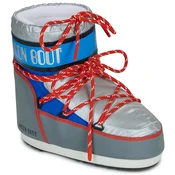 Moon Boot MB ICON LOW SPACE RACING Srebrna