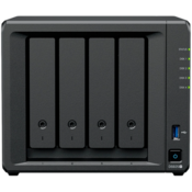 Synology DiskStation DS925+ Tower, 4-Bays 3.5 SATA HDD/SSD, 2 x M.2 2280 NVMe SSD slot, CPU AMD Ryzen V1500B 4-core 2.2 GHz, 4 GB DDR4 ECC SODIMM, 2x RJ-45 2.5 GbE LAN Port; 2x USB 3.2; 1 xUSB Type-C expansion port; 2.26 kg; 3yr warranty