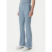 Lacoste Spodnji del trenirke XF9313 Svetlo modra Regular Fit