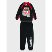 Sinsay - Komplet gornjeg dela trenerke i pantalona Hot Wheels - crno