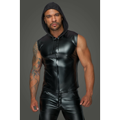 Noir Handmade H062 Hooded Shirt with 2-way Zipper L