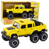 LEAN TOYS Terensko vozilo 6x6, frikcijski pogon, luči, zvoki