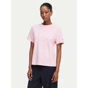 Tommy Hilfiger Majica Th Script WW0WW49941 Svetlo rožnata Regular Fit