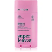 ATTITUDE Naravni deodorant Super Leaves, kokos in jagode, 75 g