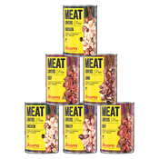 4 + 2 gratis! 6 x 400 g Josera Meatlovers - Pure: mješovito pakiranje (4 vrste)