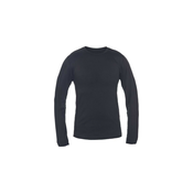 SOLID majica z dolgimi rokavi moška črna velikosti. XL/XXL