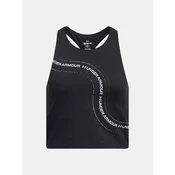 Under Armour G Motion Branded Crop Tank Majica brez rokavov Črna