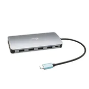 I-TEC USB-C Docking Station Nano, 3x Display, 2x DP, 1x HDMI, LAN, PD 100W