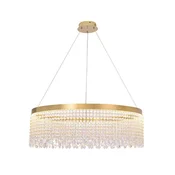 Luvia - LED lestenec zlat 60 cm kristal 37W 3000-6000K