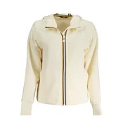 K-WAY BEIGE WOMEN'S ZIP SWEATSHIRT