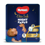 Huggies gacice s pelenama Elite Soft Pants Over Night vel. 5, za noc, 17 komada
