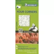 Michelin Four Corners Map