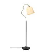 Bela/črna tekstilna stoječa svetilka (višina 150 cm) Bell – Ellos Home
