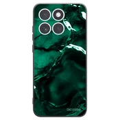 Silikonski črni ovitek za Motorola Edge 70 Fusion - Dark emerald