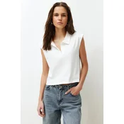 Trendyol Milla Ženska majica TWOSS24TS00075, Bela