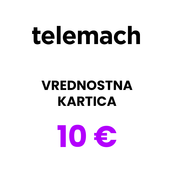 Telemach vrednostna kartica 10 EUR