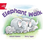 Rigby Star Guided Reception: Red Level: Elephant Walk Pupil Book (single)