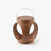 PRENOSNA POLNILNA SVEČA. TERRACOTA LED 3W 3000K FR70790