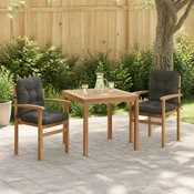 vidaXL 2-delne blazine za visok naslon VIANEN 2 pcs 100% poliester