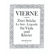 VIERNE:DEUX PIECES,LE SOIR VIOLA UND KLAVIER