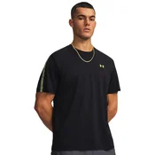 Moška majica Under Armour Tech Taping SS Black/Clay Green/Green Citrine L