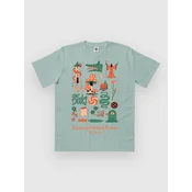 The Dudes European Fantasy Design Classic moška majica aloe