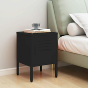 Nocni ormaric crni 35 x 35 x 51 cm celicni
