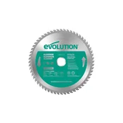 EVOLUTION Žagin list, 210mm, 60 zob, za aluminij, CS