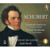 SCHUBERT:SYMPHONIE 8 & 9 TRANSFIGURATION/SAVALL 2CD